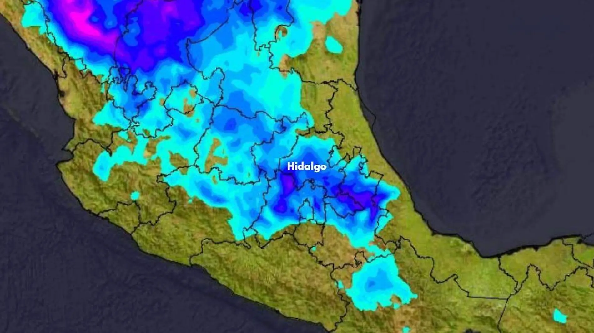 Clima en Hidalgo 11 de diciembre